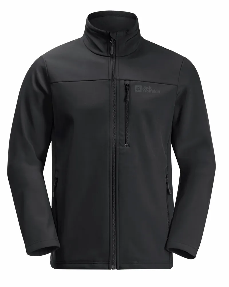 Jack Wolfskin Men's Whirlwind Softshell - Black