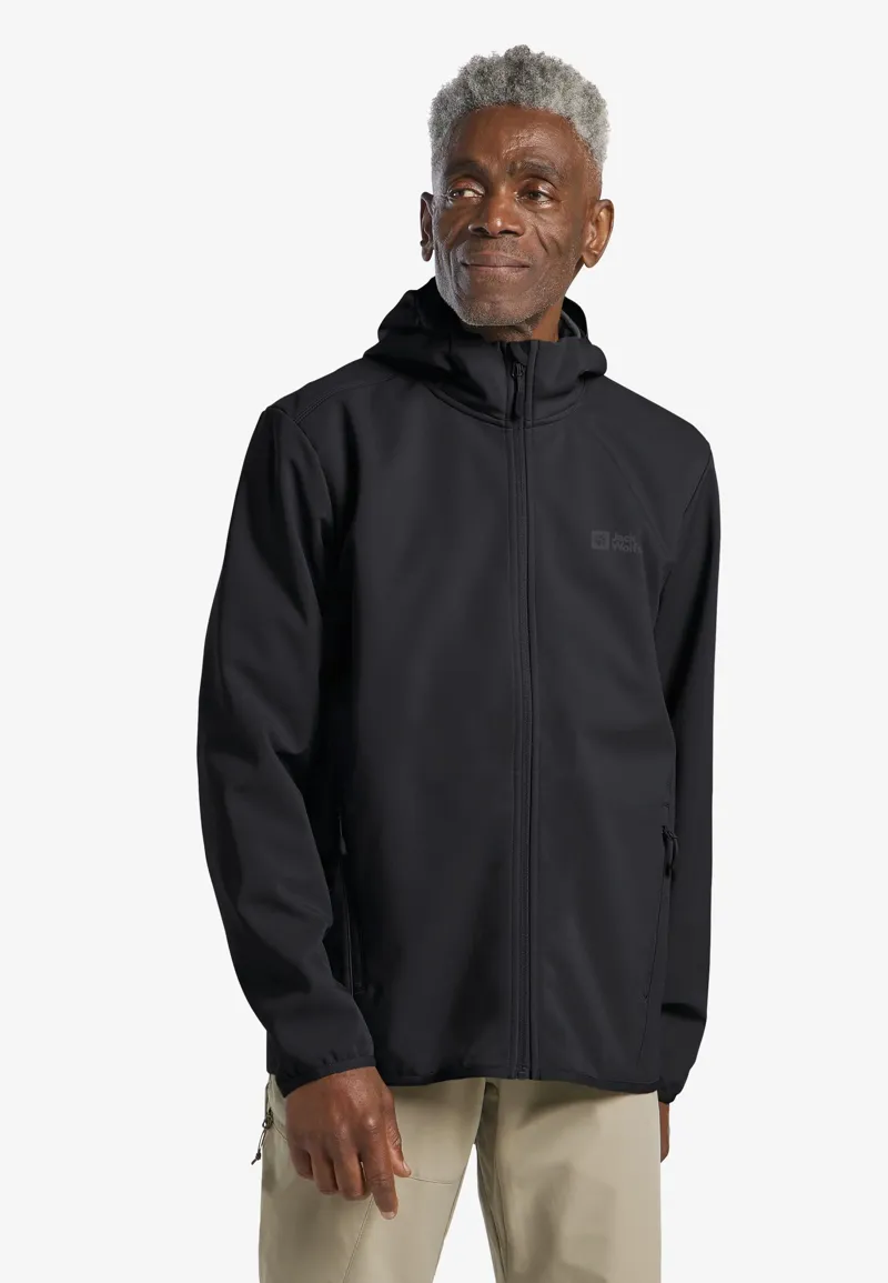 Jack Wolfskin Men's Bornberg Hoody - Black-3