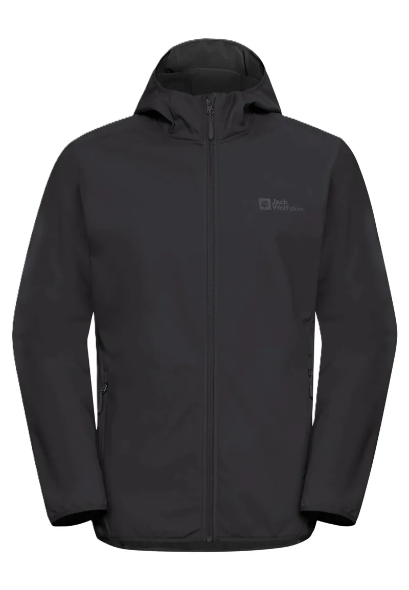Jack Wolfskin Men's Bornberg Hoody - Black