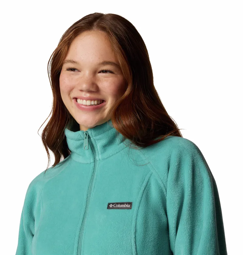 Columbia Women's Benton Springs Full Zip Fleece Jacket - Teal-4