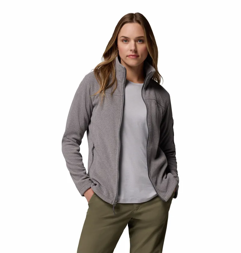 Columbia Women's Fast Trek II Fleece Jacket - City Grey Heather-1