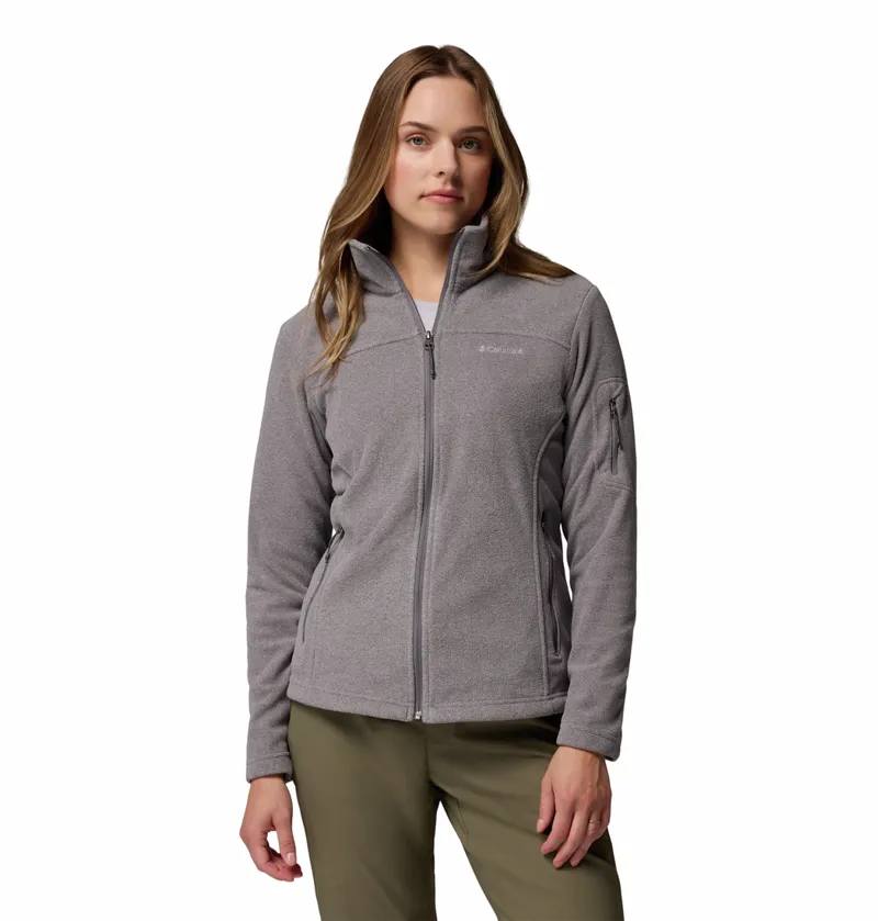 Columbia Women's Fast Trek II Fleece Jacket - City Grey Heather