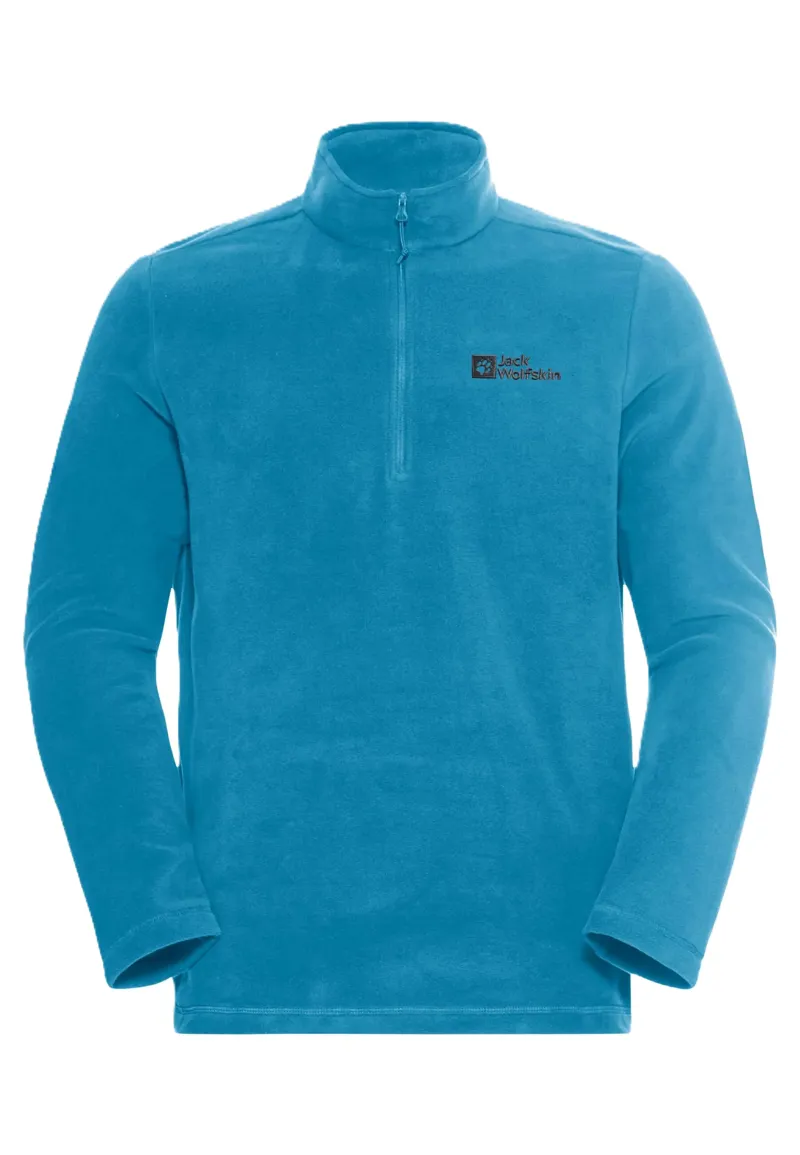 Jack Wolfskin Men's Taunus Half Zip - Aurora Blue