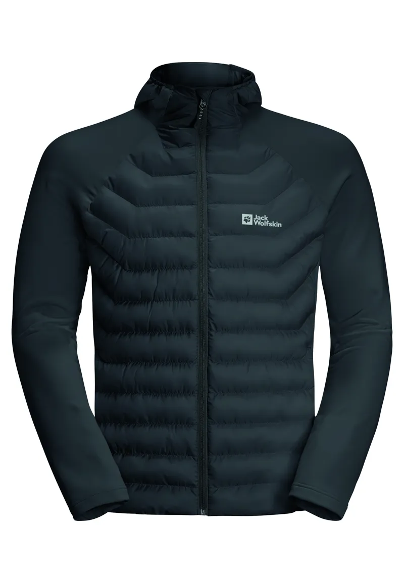 Jack Wolfskin Men's Routeburn Pro Hybrid Insulated Jacket - Black