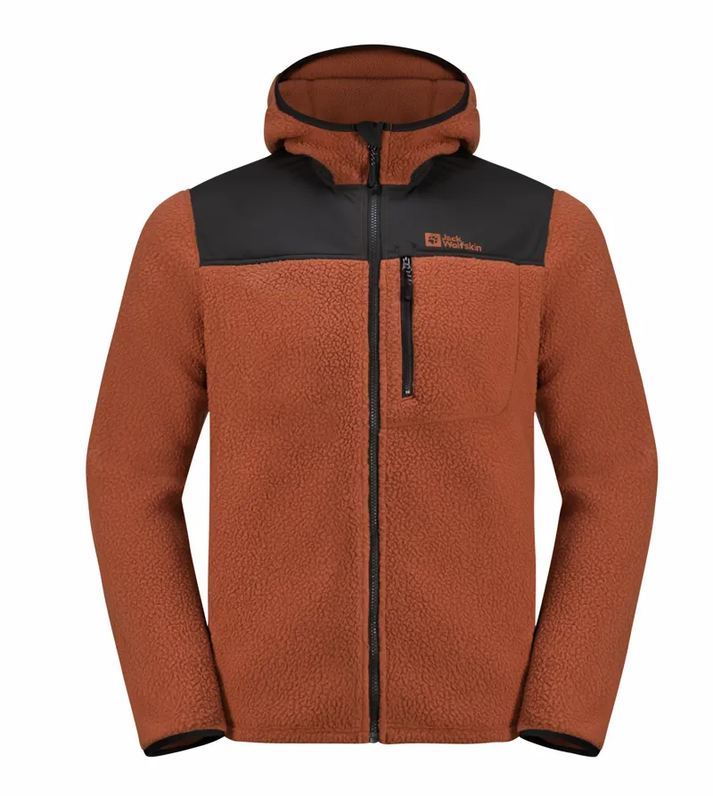 Jack wolfskin jacket best sale orange