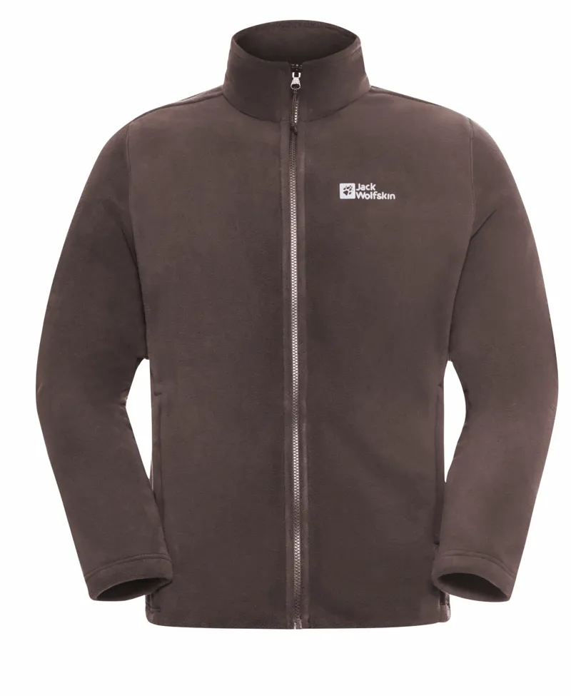 Jack Wolfskin Men's Winterstein Full Zip Fleece - Peat
