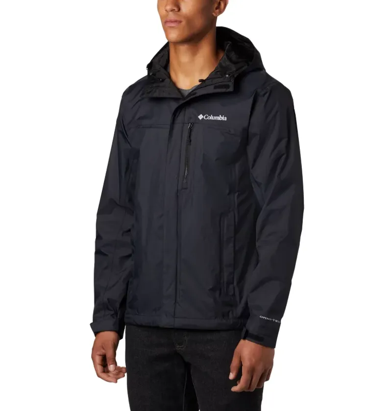 Columbia Men's Pouring Adventure III Waterproof Jacket - Black