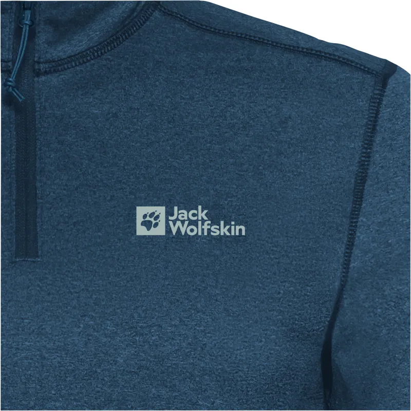 Jack Wolfskin Women's Sky Thermal Half Zip - Midnight Sky-5