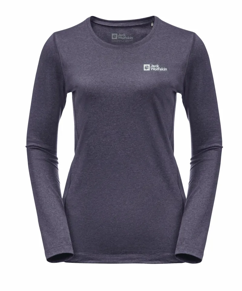 Jack Wolfskin Women's Sky Thermal Long Sleeve - Graphite
