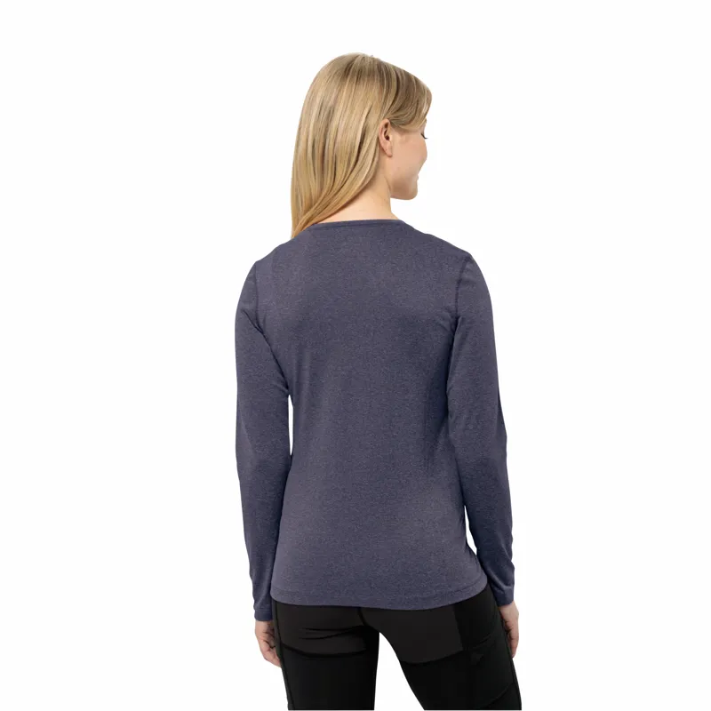 Jack Wolfskin Women's Sky Thermal Long Sleeve - Graphite-2