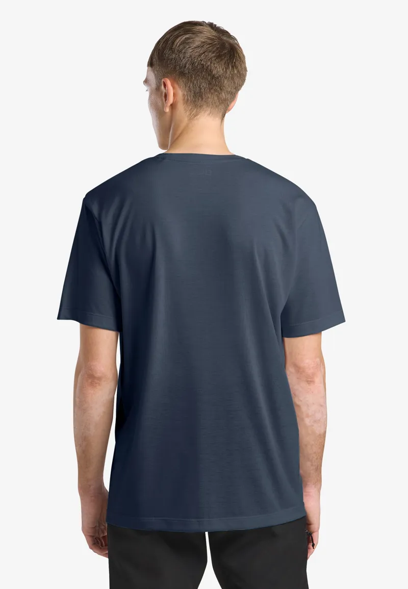 Jack Wolfskin Men's Vonnan Short Sleeve Tee - Midnight Sky-2