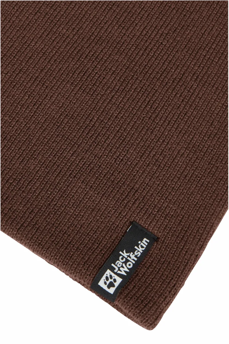 Jack Wolfskin Rib Beanie - Hot Chocolate-2