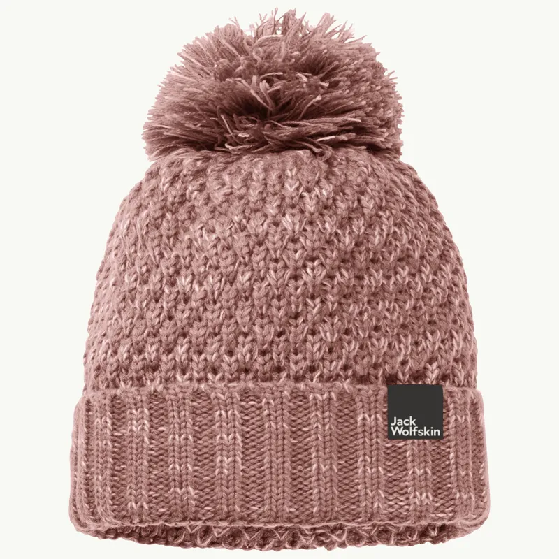 Jack Wolfskin Women's Highloft Knit Hat - Afterglow