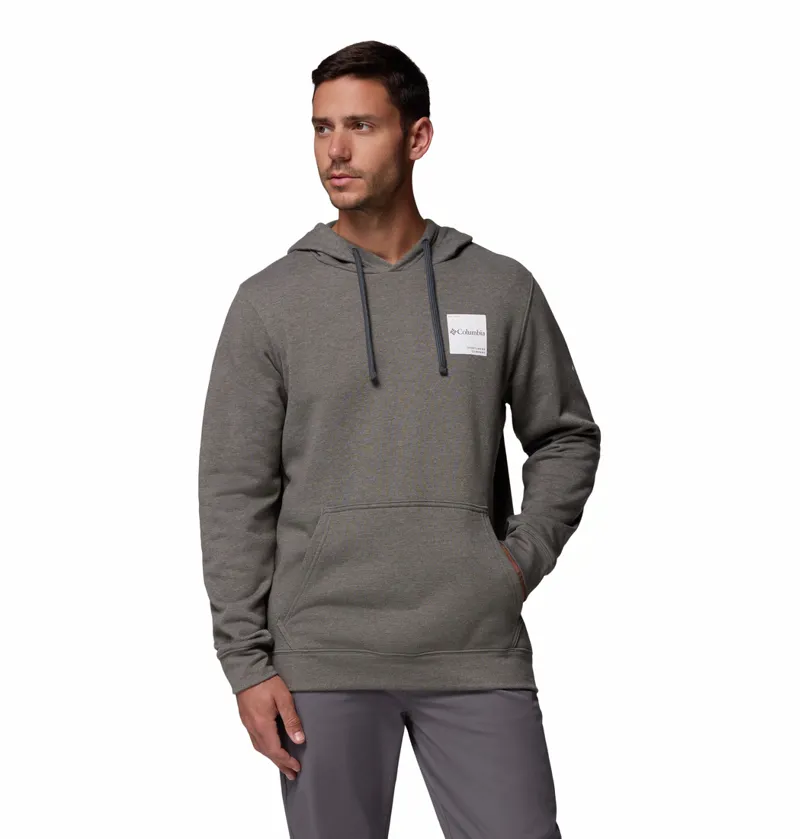 Columbia Men's Trek Hoodie - Charcoal Heather/Boxy Brand