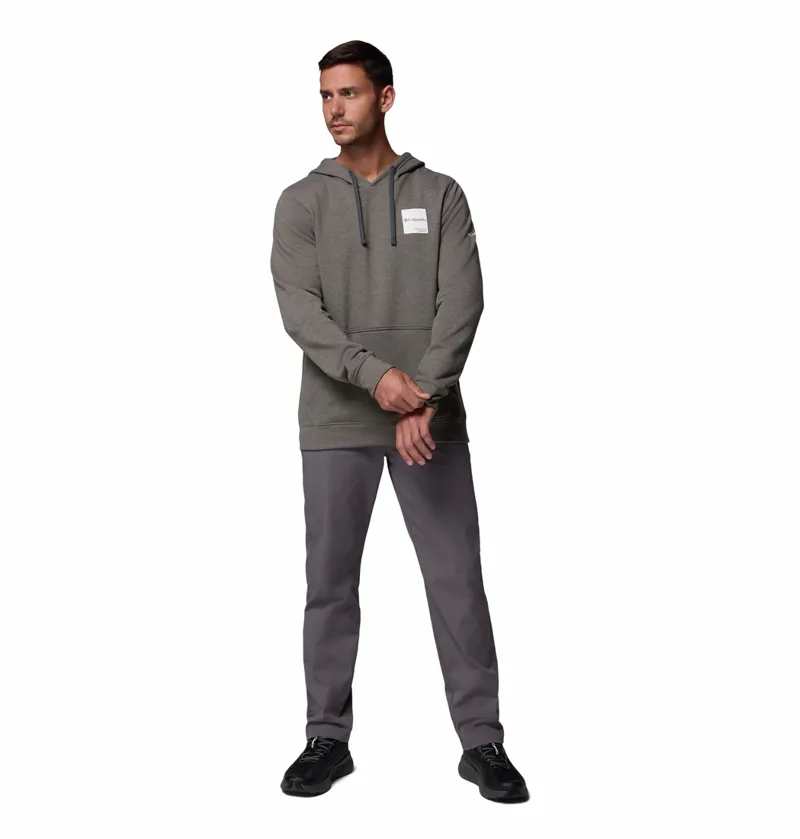 Columbia Men's Trek Hoodie - Charcoal Heather/Boxy Brand-3