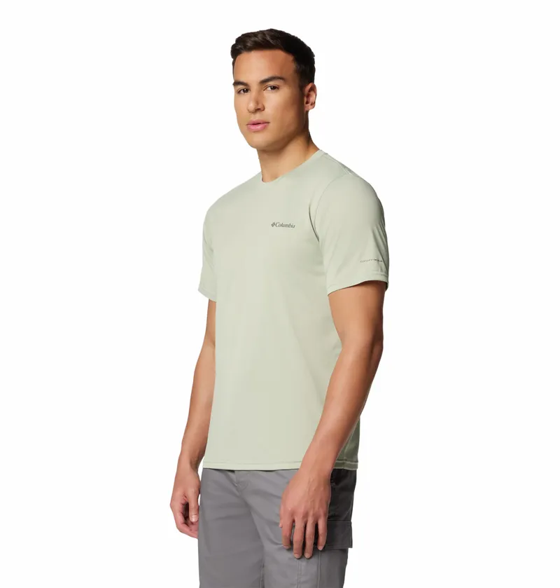 Columbia Men's Hike Crew Technical T-Shirt - Safari-1