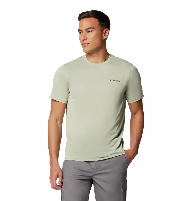 Columbia Men's Hike Crew Technical T-Shirt - Safari-2