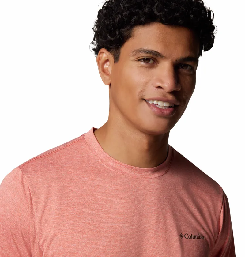 Columbia Men's Hike Crew Technical T-Shirt - Tuscan Heather-4