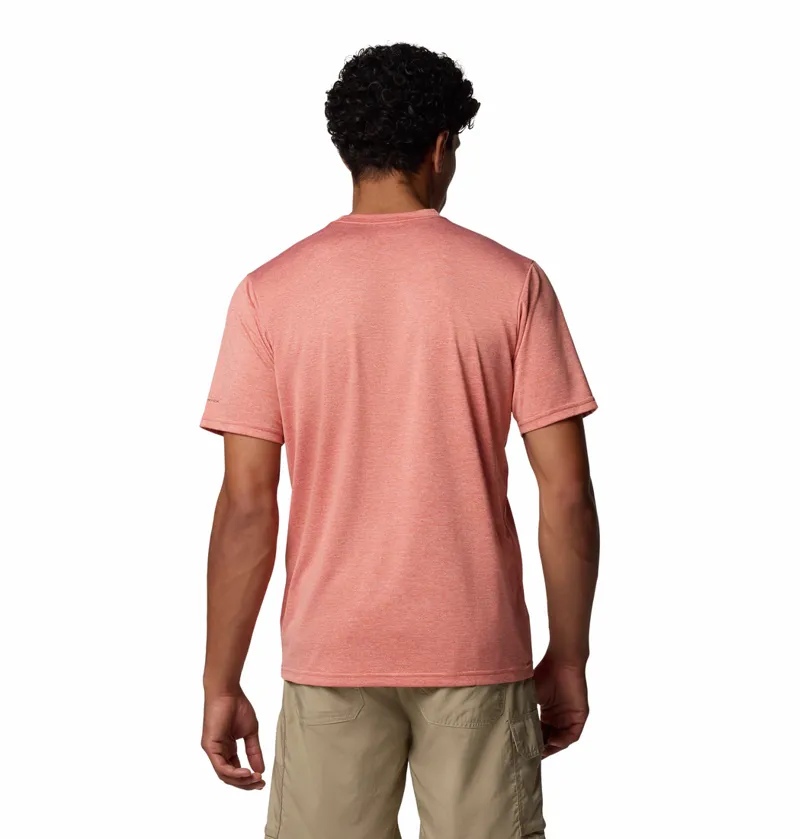 Columbia Men's Hike Crew Technical T-Shirt - Tuscan Heather-3