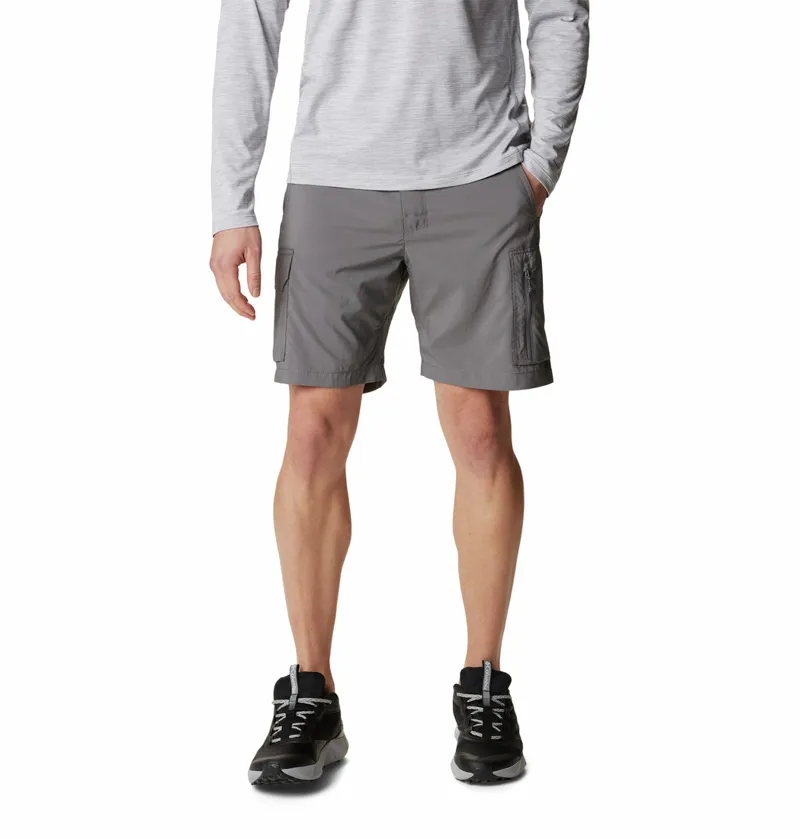 Columbia Men's Silver Ridge Utility Cargo Walking Shorts - City Grey