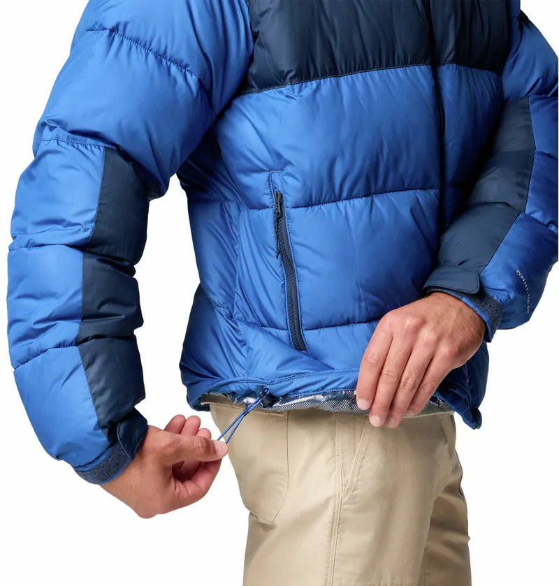 Columbia Men's Pike Lake II Hooded Insulated Jacket - Mountain Blue/Collegiate Navy-3