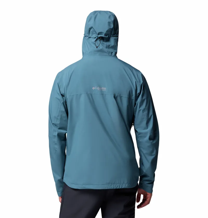 Columbia Men's Ampli-Dry III Waterproof Hiking Shell Jacket - Everblue-3