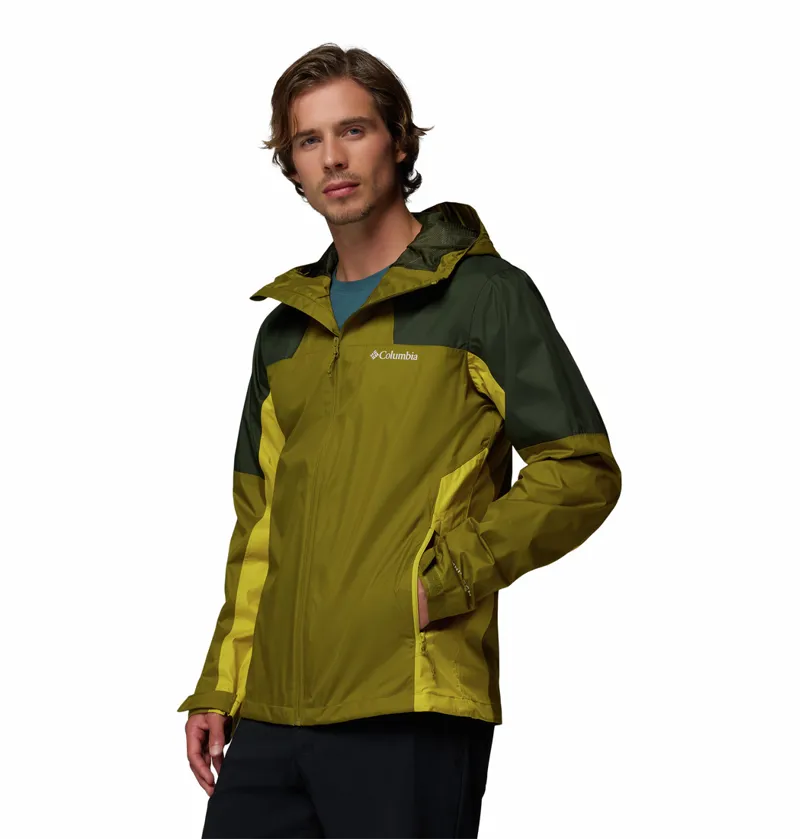 Columbia Men's Inner Limits Waterproof Jacket - Mossy Green/Greenscape/Antique Moss
