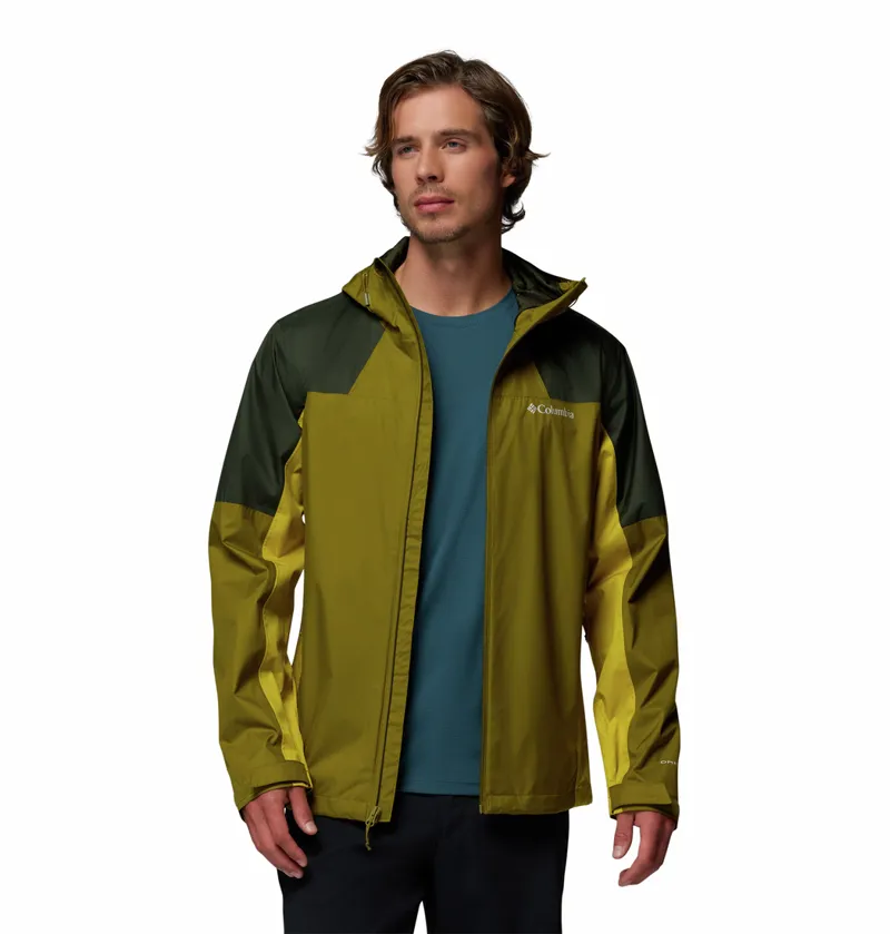 Columbia Men's Inner Limits Waterproof Jacket - Mossy Green/Greenscape/Antique Moss-2