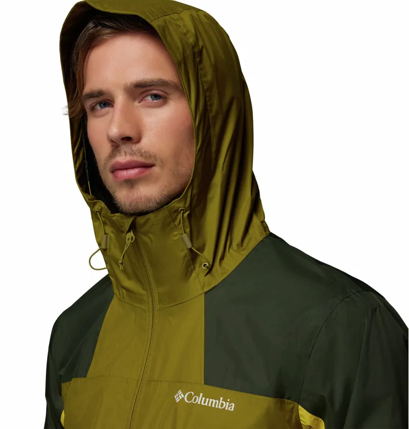 Columbia Men's Inner Limits Waterproof Jacket - Mossy Green/Greenscape/Antique Moss-5