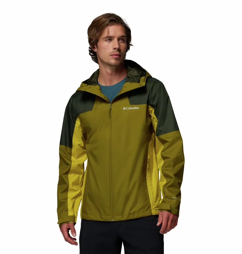Columbia Men's Inner Limits Waterproof Jacket - Mossy Green/Greenscape/Antique Moss-1