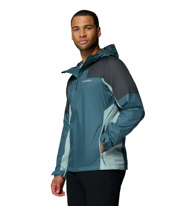 Columbia Men's Inner Limits Waterproof Jacket - Everblue/Shark/Crushed Blue-1