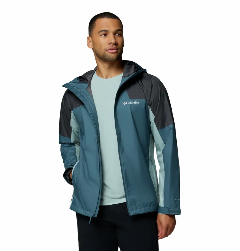 Columbia Men's Inner Limits Waterproof Jacket - Everblue/Shark/Crushed Blue-2