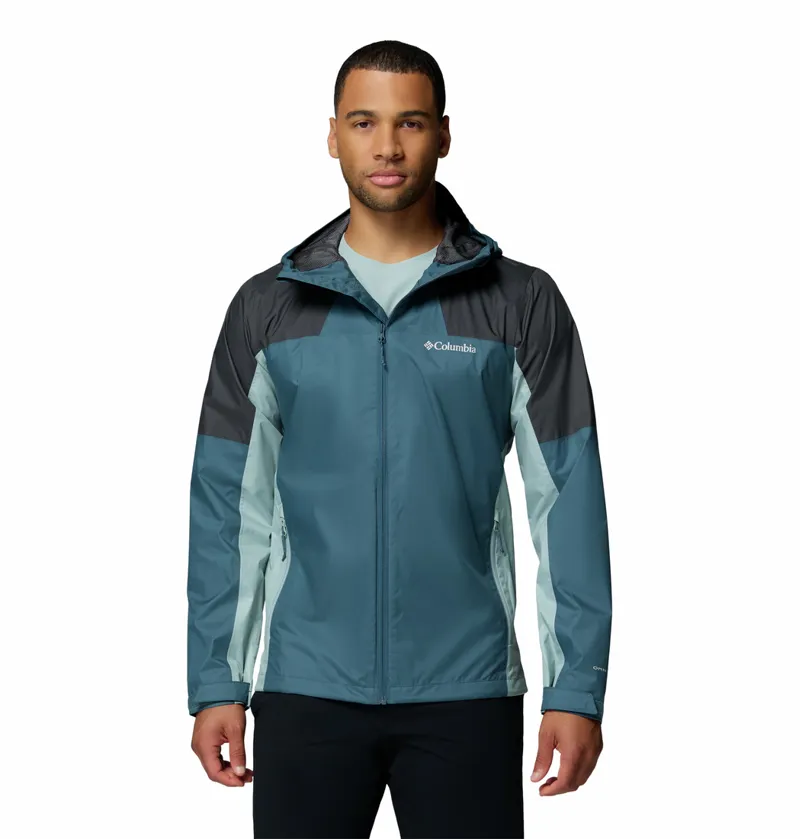 Columbia Men's Inner Limits Waterproof Jacket - Everblue/Shark/Crushed Blue