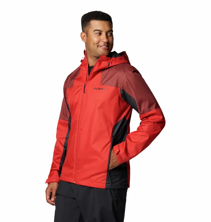 Columbia Men's Inner Limits Waterproof Jacket - Sail Red-1