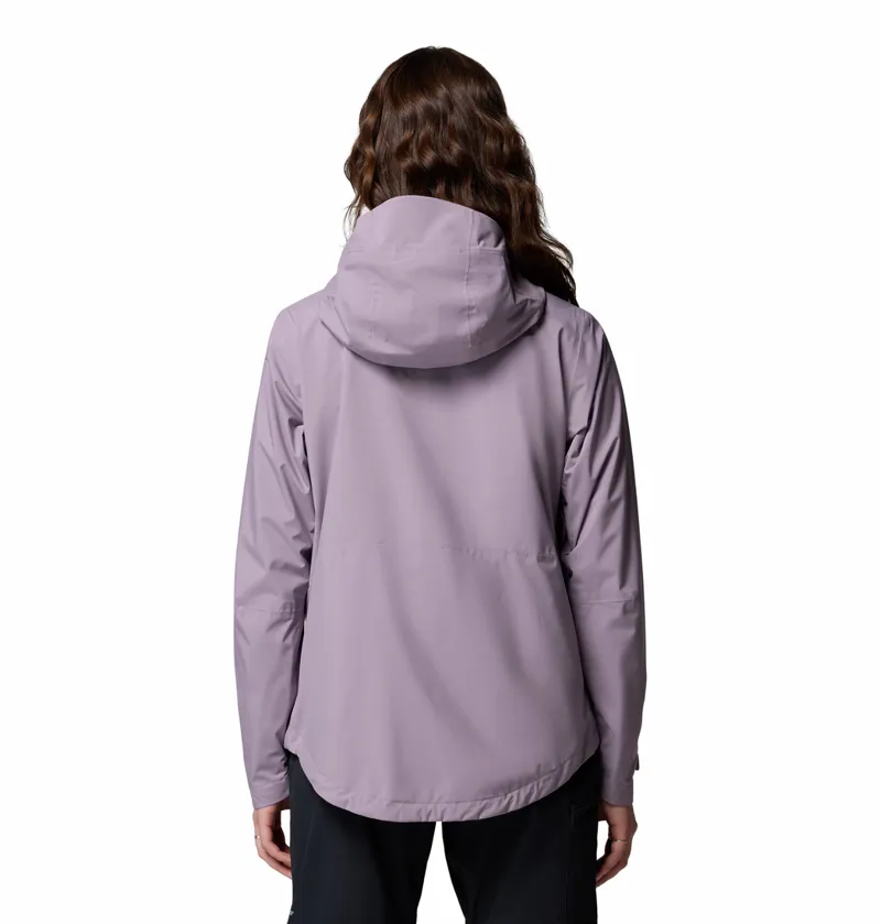 Columbia Women's Ampli-Dry II Waterproof Hiking Shell Jacket - Shale Purple-2