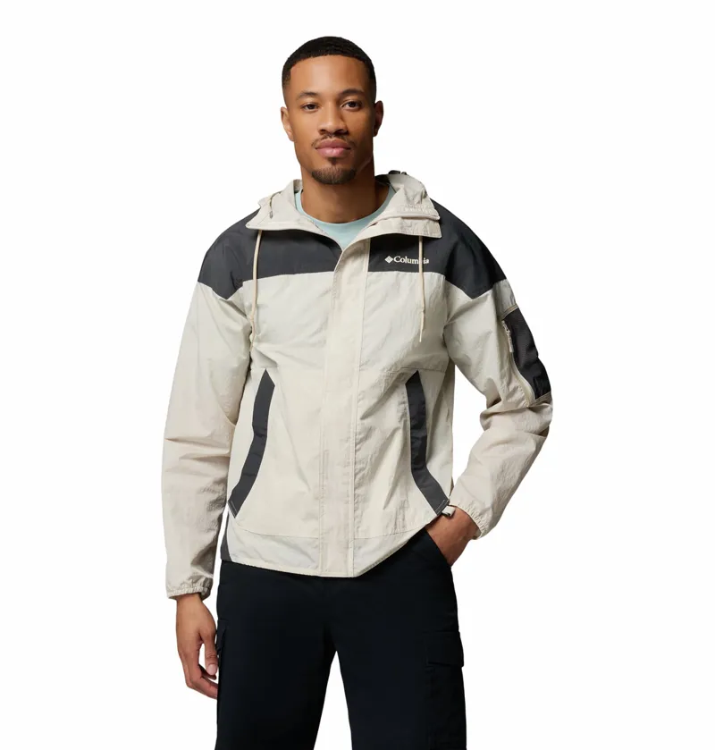 Columbia Men's Challenger II Full Zip Windbreaker - Dark Stone/Shark