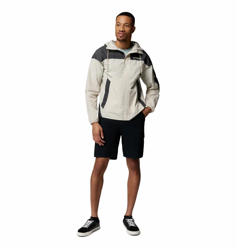 Columbia Men's Challenger II Full Zip Windbreaker - Dark Stone/Shark-3