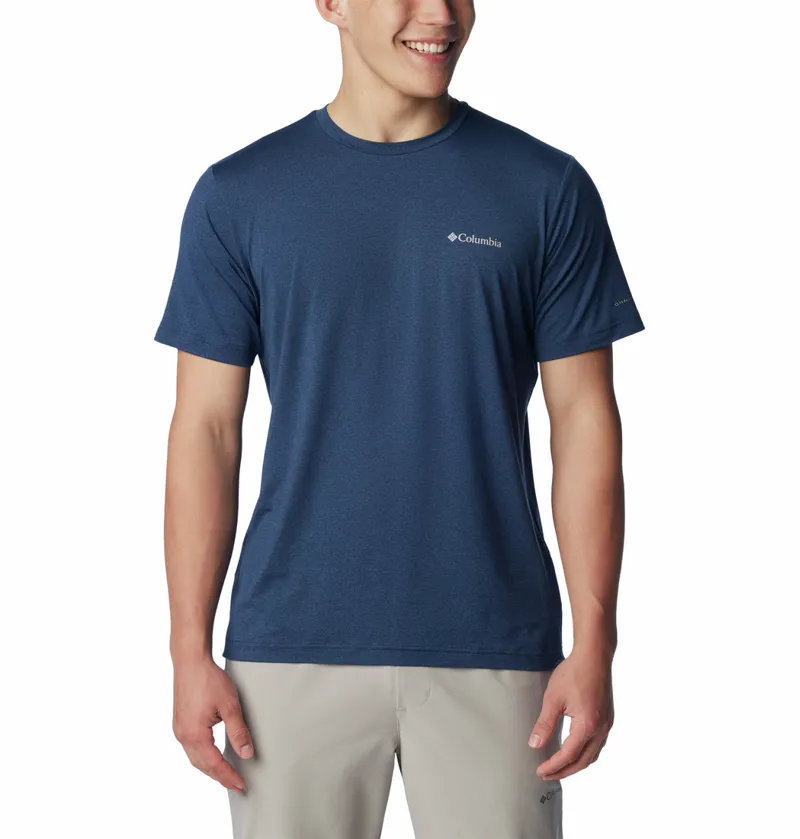 Columbia Men's Tech Trail II Crew - Collegiate Navy Heather
