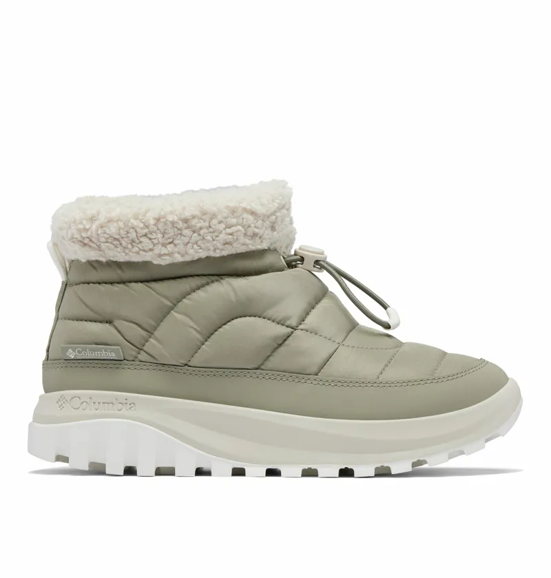 Columbia Women's Snowtrot Shorty Winter Boot - Grey Green/Dark Stone-1