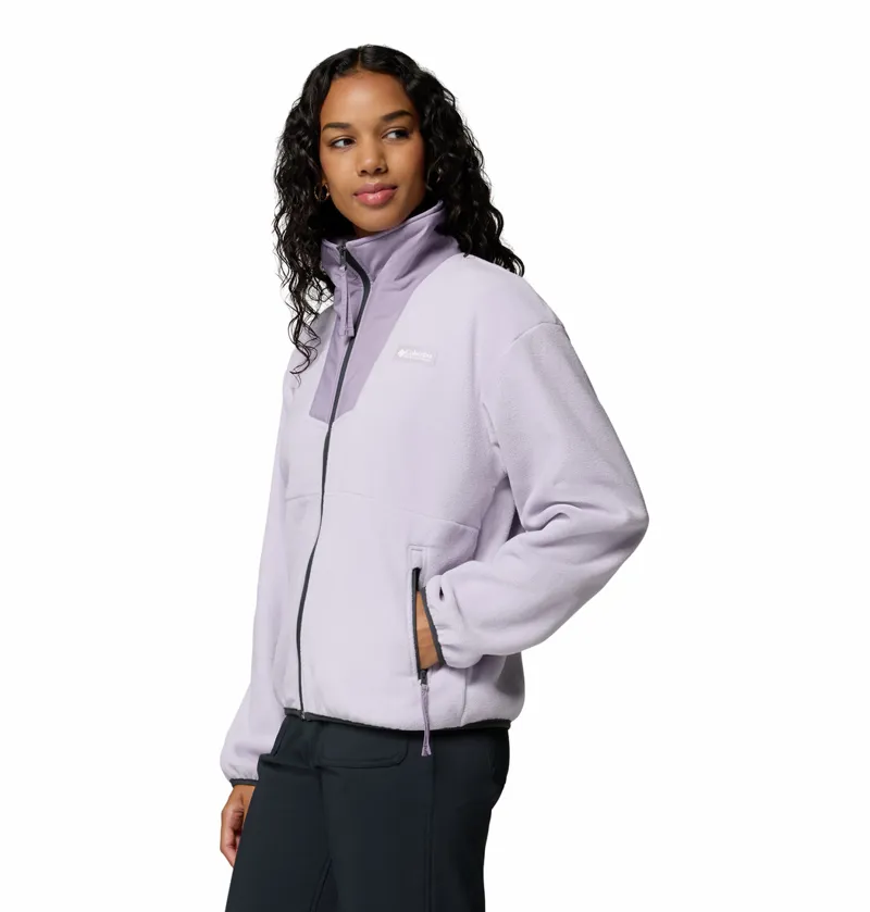 Columbia Women's Sequoia Grove Half Zip Fleece - Lavender Pearl/Shale Purple-2