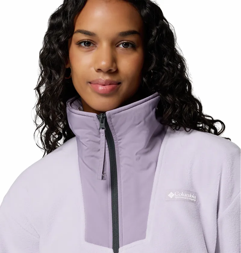 Columbia Women's Sequoia Grove Half Zip Fleece - Lavender Pearl/Shale Purple-5