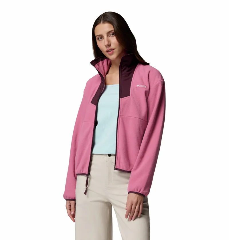 Columbia Women's Sequoia Grove Half Zip Fleece - Rosette/Moonvista-2