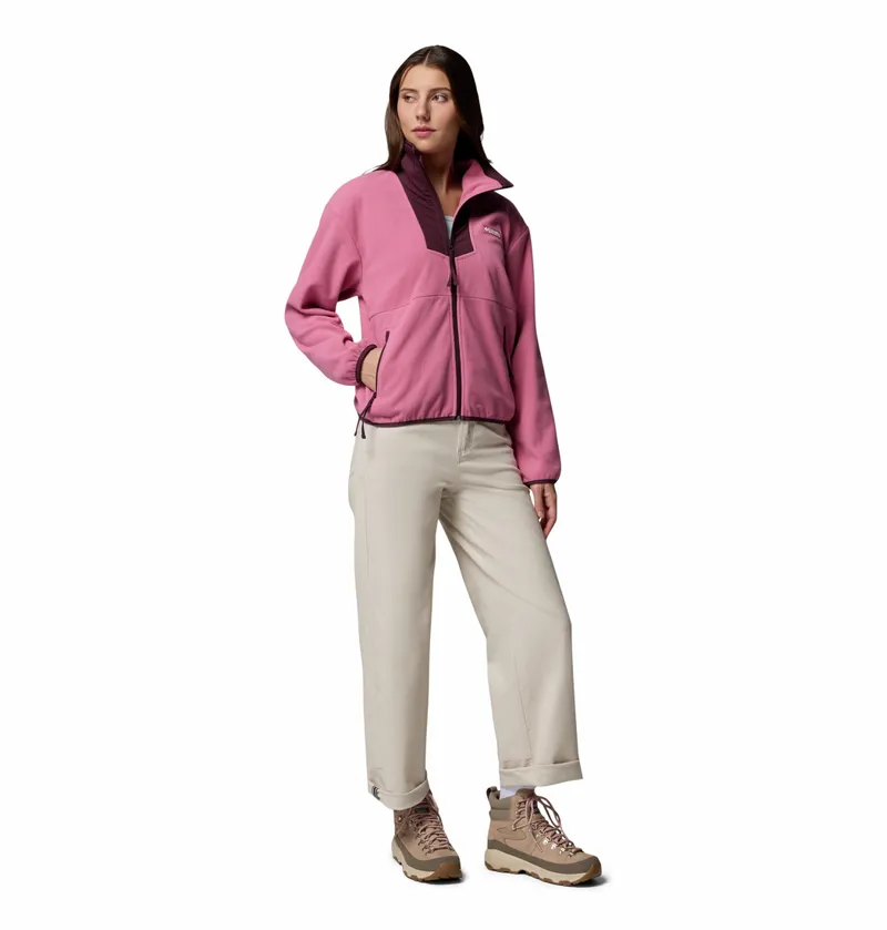 Columbia Women's Sequoia Grove Half Zip Fleece - Rosette/Moonvista-4