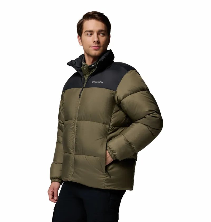 Columbia Men's Puffect III Insulated Jacket - Stone Green/Black-2
