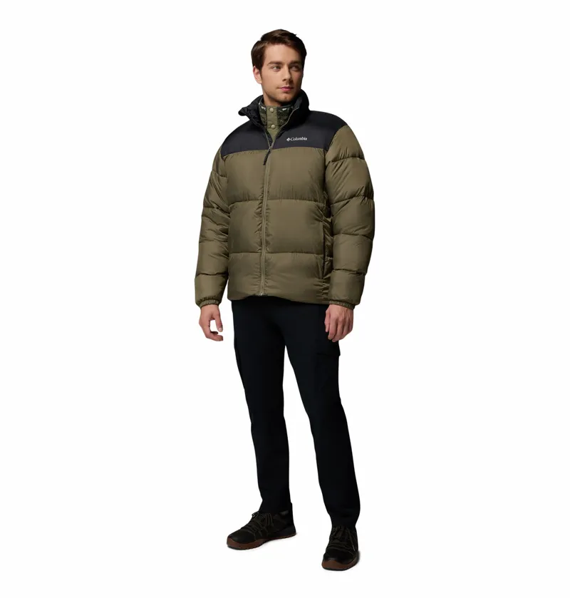 Columbia Men's Puffect III Insulated Jacket - Stone Green/Black-4