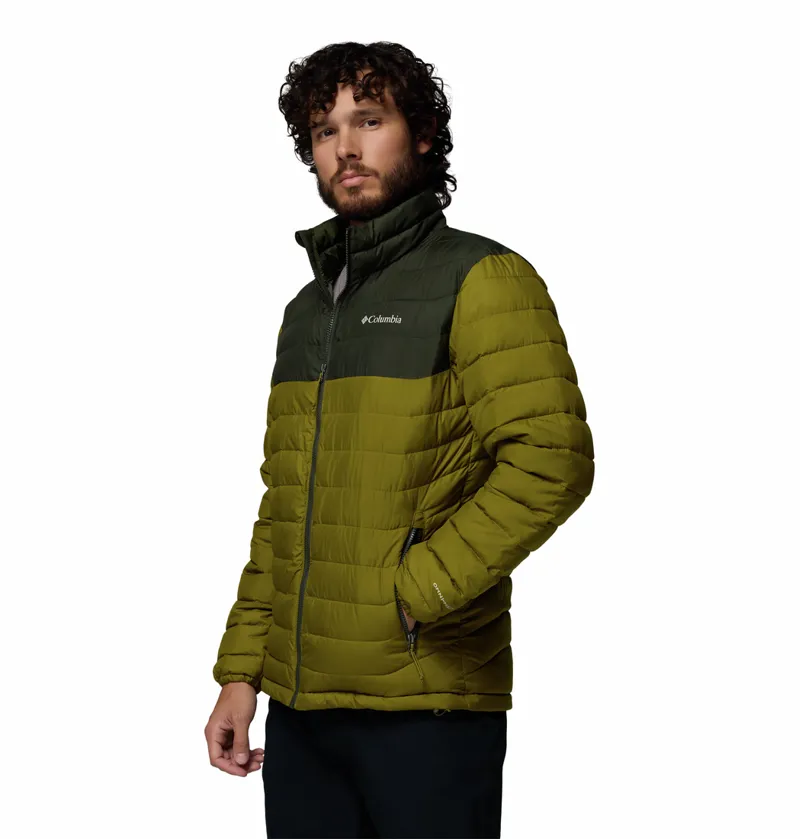 Columbia Men's Powder Lite II Insulated Jacket - Mossy Green/Greenscape-3