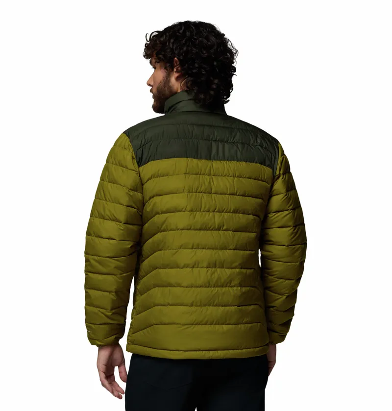 Columbia Men's Powder Lite II Insulated Jacket - Mossy Green/Greenscape-2
