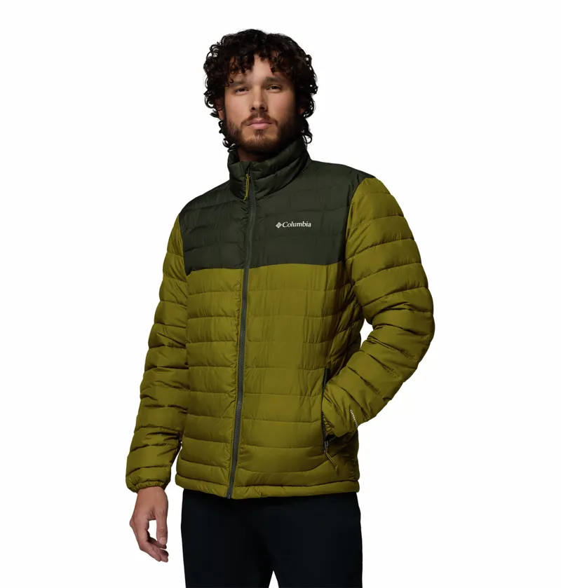 Columbia Men's Powder Lite II Insulated Jacket - Mossy Green/Greenscape-1