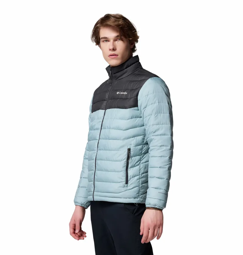 Columbia Men's Powder Lite II Insulated Jacket - Crushed Blue/Shark