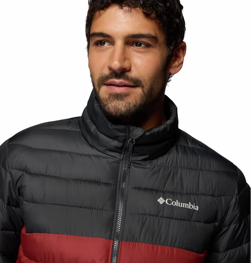 Columbia Men's Powder Lite II Insulated Jacket - Red Oxide/Shark-6